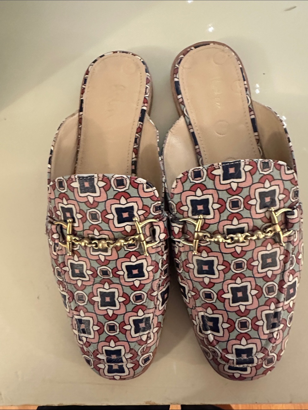 Women’s Biden mules size Euro 39, US 8 1/2 - 9